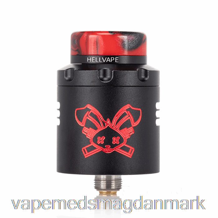 Engangs Vape Danmark Hellvape Dead Rabbit V3 24mm Rda Sort Rød